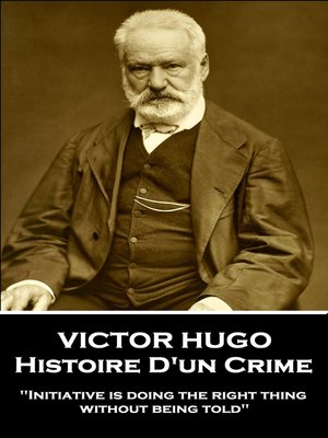 cover image of Histoire D'un Crime